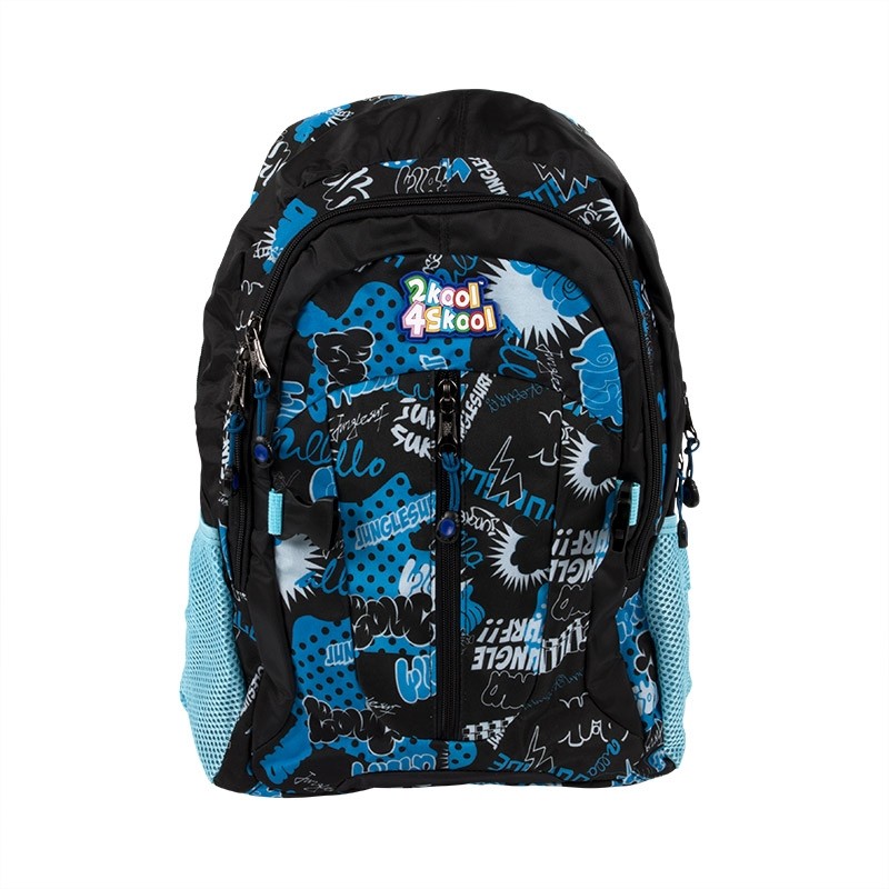 Blue Graffiti Backpack