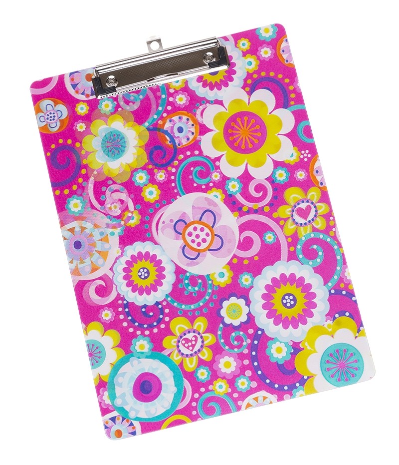 3D Clip Board - Floral