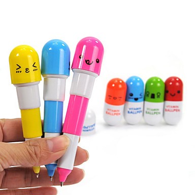 Happy Vitamin Pens - Set of 6