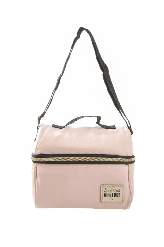 Blush Pink Insulated Lunch Bag