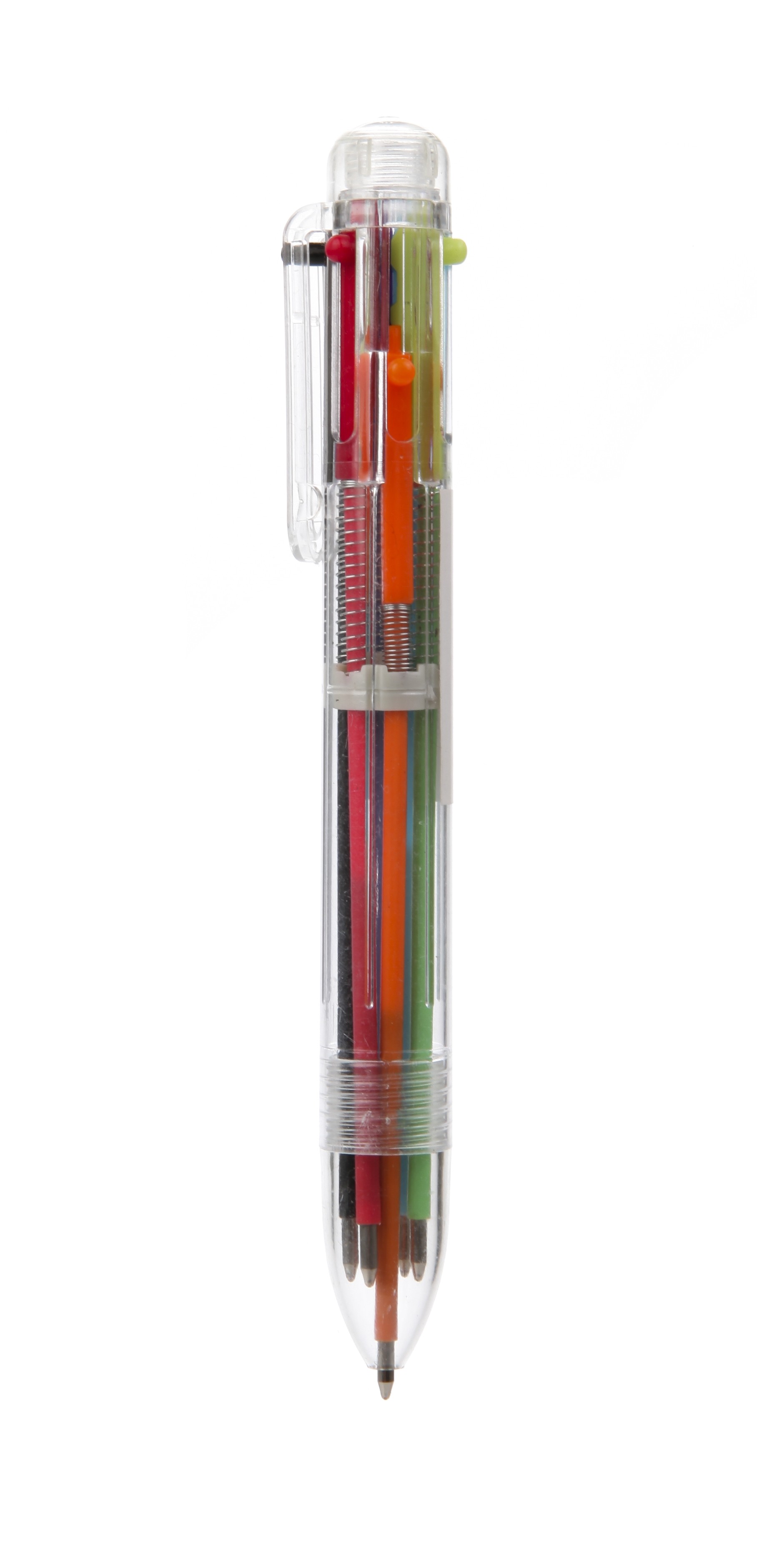 6 in 1 multi-colour retractable pen