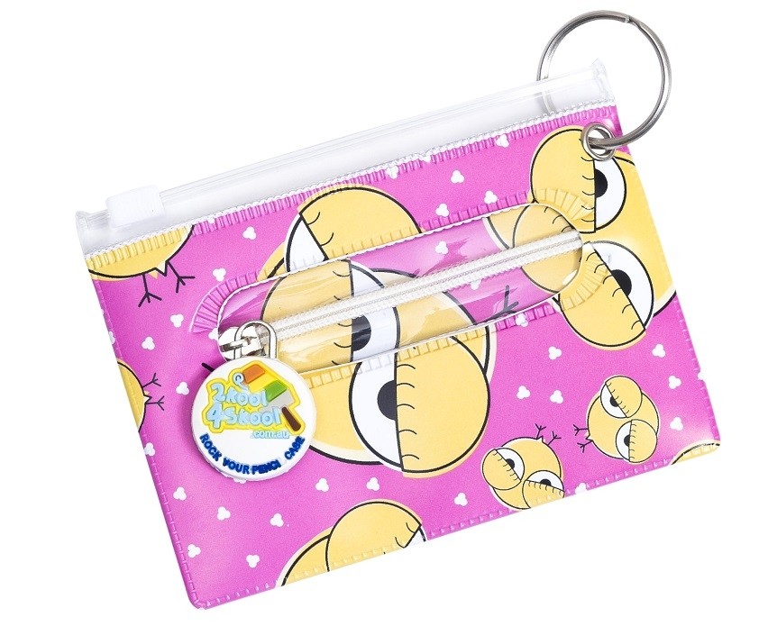 Cool Chick Bag Tag, ID Holder, Student & Transport Card Holder