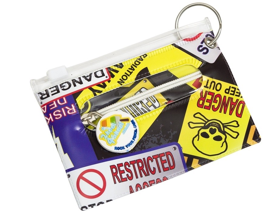 Danger Bag Tag, ID Holder, Student & Transport Card Holder