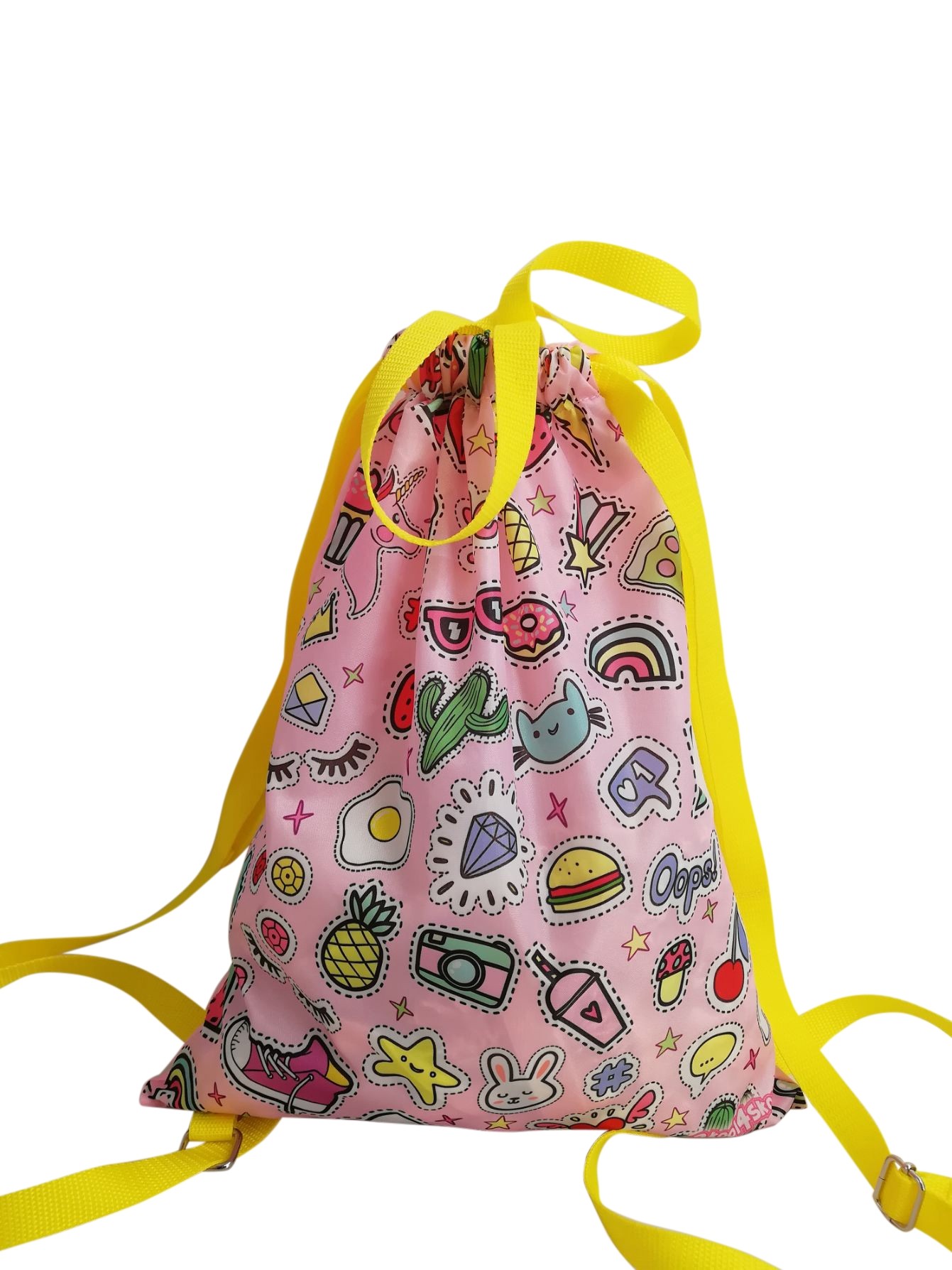 Patches Drawstring Bag 2 Kool 4 Skool