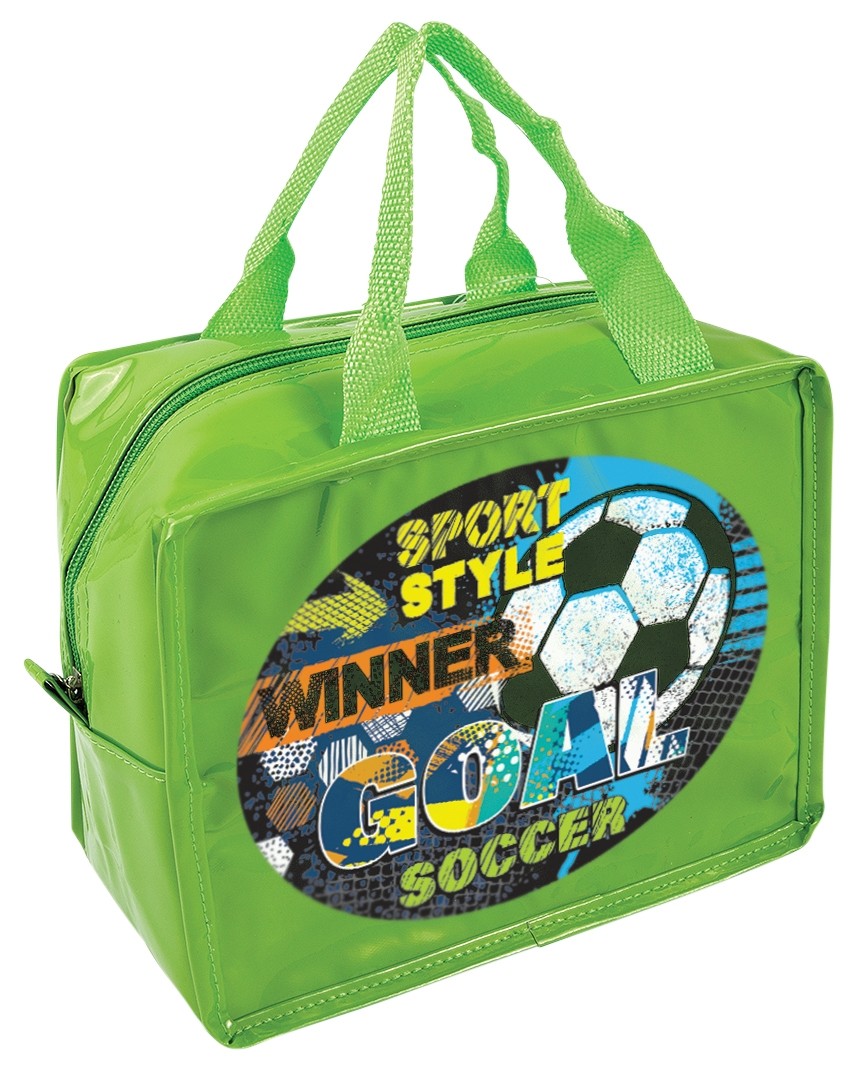 Soccer Goals Lunch Bag