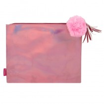 Pink Hologram Pencil Case