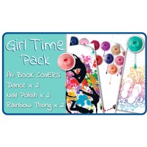 Girl Time A4 Book Cover Pack