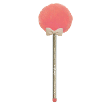 Lollipop Pen Peach & Gold - Pom Pom Pen