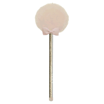 Lollipop Pen White & Gold - Pom Pom Pen