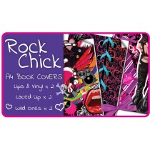 Rock Chick A4 School Book Cover Pack