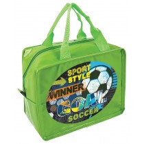 Soccer Goals Lunch Bag