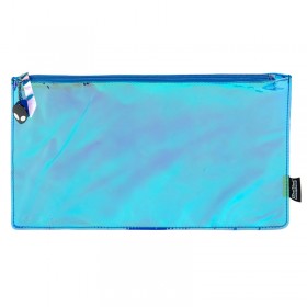 Blue Hologram Mirror Colour Change Pencil Case 