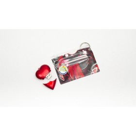 Heart USB & Bag Tag/ID Cover Set