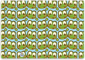 Frogs Scrapbook Cover