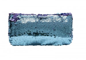 Blue Sequin Colour Changing Pencil Case