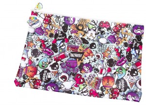 Graffiti Satchel Pencil Case/Library Bag