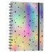 Hologram Spiral Notebook Diary