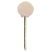Lollipop Pen White & Gold - Pom Pom Pen