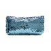 Blue Sequin Colour Changing Pencil Case - back