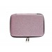 Pink Glitter Hard Cover Pencil Case Back