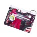 Lips & Vinyl Bag Tag, ID Holder, Student & Transport Card Holder