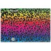 Rainbow Leopard A4 School Book Cover